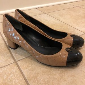 Tory Burch Quilted Heels